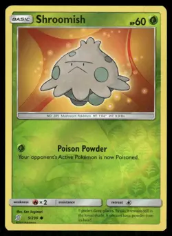 Shroomish 5/236 Common Unified Minds Pokemon Reverse Holo Near Mint - Image 1