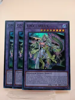 3x GMX - VELOX 1st Edition Super Rare BPRO-EN095 Yu-Gi-Oh! - Image 1