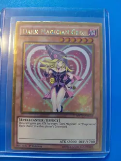 Dark Magician Girl .💗. MVP1-ENG56 Gold Rare 1st Edition NM - Image 1