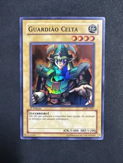YUGIOH CELTIC GUARDIAN LDB-P007 1ST SUPER PORTUGESE - Image 1