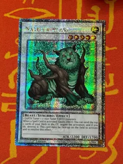 YUGIOH NATURIA BEAST QUARTER CENTURY SECRET RARE NM RA03-EN238 - Image 1