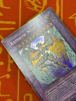 YUGIOH RAINBOW NEOS SECRET RARE 1ST EDITION LIGHT PLAY PTDN-EN044 - Image 5