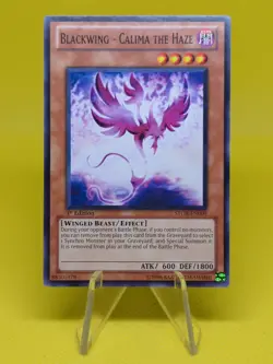 Yugioh - Blackwing - Calima the Haze (STOR-EN009) - Common 1st Edition - Image 1