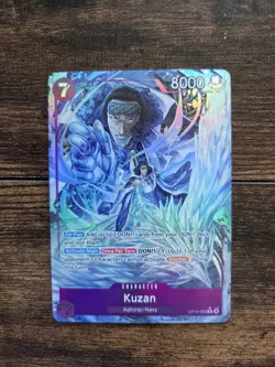 Kuzan Alternate Art OP16-063 One Piece Time of Battle ENGLISH NM/Mint - Image 1