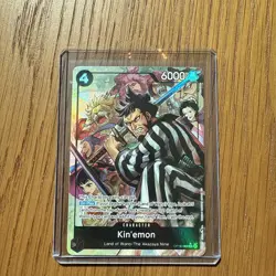 Kin’emon ALT ART SR (OP16-082) | OP16 - The Time of Battle - Image 1