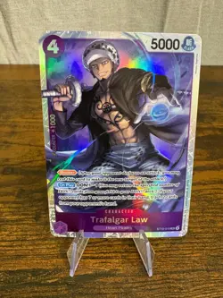 ENG One Piece CCG – Trafalgar Law (ST10-010) SR NM/M Pack Fresh - Image 1
