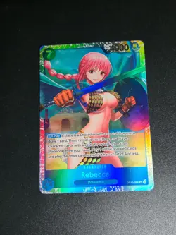 Rebecca OP10-058 Super Rare Royal Blood One Piece Near Mint - Image 1