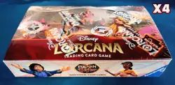 Disney Lorcana - Reign of Jafar Booster Case (4 Boxes) - SEALED - Image 1