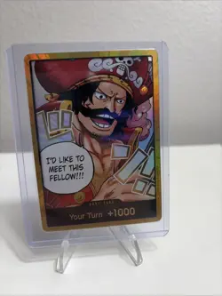 DON!! Card (Gol.D.Roger) (Gold) Carrying On His Will Foil - Image 1