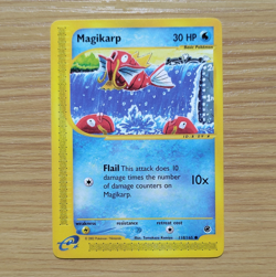 Pokemon Magikarp 118/165 Expedition Base Set Common Trading Card - Image 1