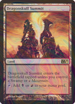 Foil Dragonskull Summit - Magic 2011 | MTG Card - Image 1