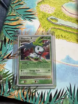 Pokemon TCG Shaymin LV.X Black Star Promotional Holo Card DP39 - Image 1