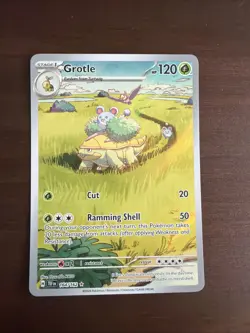 Grotle 164/162 - Pokemon Temporal Forces Illustration Rare Card - Mint - Image 1