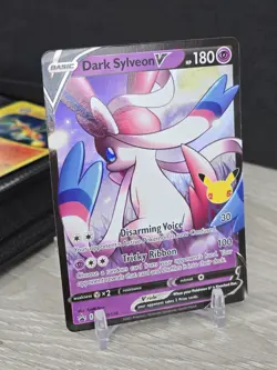 Pokemon Card Dark Sylveon V SWSH134 Sword & Shield 2021 Black Star Promo Holo NM - Image 1