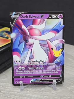 Pokemon Card Dark Sylveon V SWSH134 Sword & Shield 2021 Black Star Promo Holo NM - Image 3
