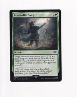 2023 MAGIC THE GATHERING THE LORD OF THE RINGS BOMBADIL'S SONG (#1) - Image 1