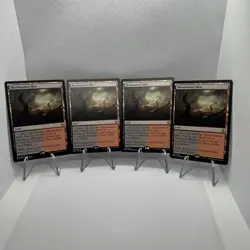 PLAY SET - (x4) Bloodstained Mire Khans of Tarkir (KTK) - LP - Image 1