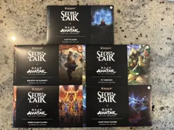 MTG Secret Lair x Avatar The Last Airbender – Rainbow Foil - Bundle all 5 - Image 1