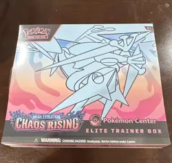 [Small tear] Pokemon Center Elite Trainer Box Mega Evolution Chaos Rising - Image 1