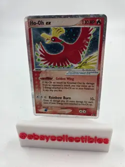 Ho-Oh Ex - 17/17 - Pokemon Pop Series 3 Holo Card DMG - Image 1