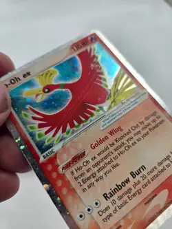 Ho-Oh Ex - 17/17 - Pokemon Pop Series 3 Holo Card DMG - Image 2