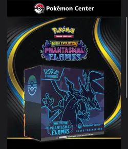 PRESALE CONFIRMED PREORDER Pokemon Center Phantasmal Flames ETB,Brand New - Image 1