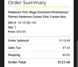 PRESALE CONFIRMED PREORDER Pokemon Center Phantasmal Flames ETB,Brand New - Image 2
