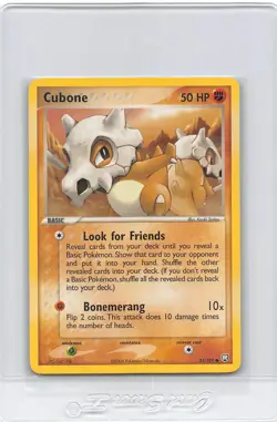 CUBONE 51/109 - NON-Holo - EX Team Rocket Returns - Pokemon Card - NM/LP - Image 1