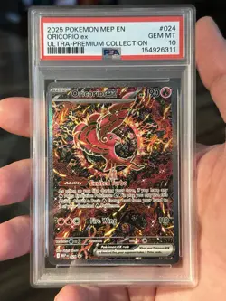 2025 POKEMON MEP PROMO ULTRA-PREMIUM COLLECTION #024 ORICORIO EX PSA 10 - Image 3