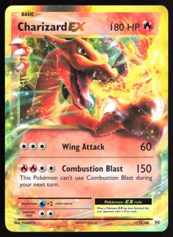 Pokemon TCG - Charizard EX 12/108 XY - Evolutions Holo Ultra Rare MP - Image 1