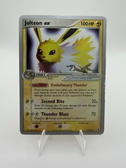 Pokemon TCG Jolteon EX (Tom Roos) 109/113 World Championship Decks Regular MP - Image 1