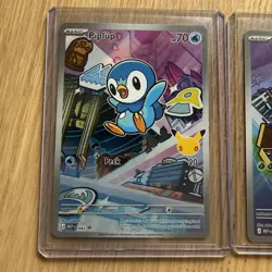 Pokemon TCG First Partner Illustration Collection Series 1 Gen 4 Starters set - Image 2
