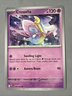Pokemon TCG * Phantasmal Flames * 39/94 Cresselia Uncommon * FRESH PK - Image 1