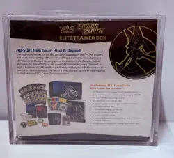 Pokemon TCG Crown Zenith Elite Trainer Box Factory Sealed W/ Acrylic Case 820650851476 - Image 2