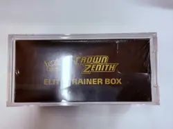 Pokemon TCG Crown Zenith Elite Trainer Box Factory Sealed W/ Acrylic Case 820650851476 - Image 5