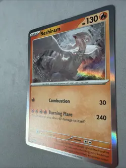 Pokemon TCG * Phantasmal Flames * 17/94 Reshiram Holo Rare * FRESH PK - Image 2