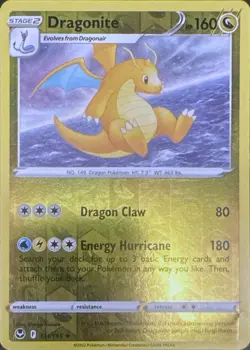 Dragonite 131/195 Holo Rare Silver Tempest Pokemon Reverse Holo Lightly Played - Image 1
