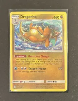 Dragonite 151/236 Cracked Ice Holo Pokemon Unified Minds NM - Image 4