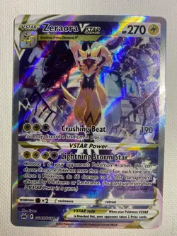 Pokemon TCG Zeraora VSTAR Crown Zenith GG43/GG70 Fresh Pull and Sleeved MINT - Image 1