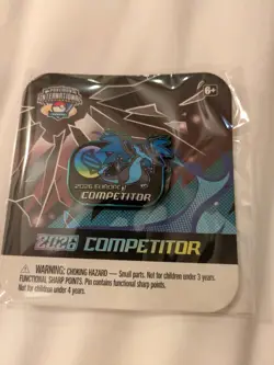 Pokemon Competitor Pin EUIC 2026 - London - Image 1