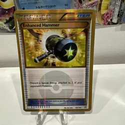 Pokemon TCG Enhanced Hammer Primal Clash 162/160 Holo Secret Rare - Image 1