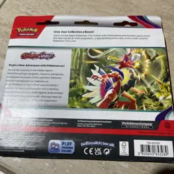 Pokemon TCG Scarlet and Violet 3-pack Blisters Arcanine Promo Sealed New - Image 4