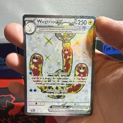 Pokemon Wugtrio EX Full Art Ultra Rare Holo 190/162 SV05 Temporal Forces 250 HP - Image 1