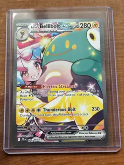 Pokemon Scarlet & Violet Journey Together Iono's Bellibolt EX Card 183/159 - Image 1
