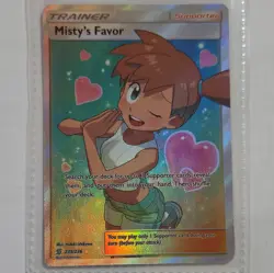 Misty's Favor 235/236 Unified Minds Full Art Secret Rare Holo ENG - Image 1