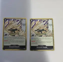 2x Ground Death OP14-096 R | The Azure Sea's Seven | One Piece TCG | English - Image 1