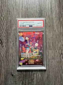 One Piece OP06-101 500 Years in the Future - O-Nami (SP Alternate Art) PSA 10 - Image 1