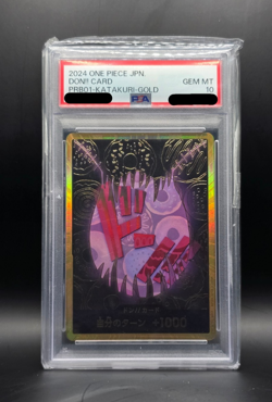 Katakuri Gold Don!! - PRB01 The Best One Piece Japanese - PSA 10 - Image 1