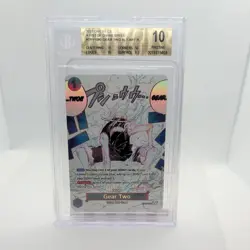 Gear Two Alternate Art BGS 10 A Fist Of Divine Speed 2025 One Piece 10/10/10/9.5 - Image 1