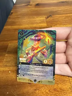 Disney Lorcana TCG Woody - Jungle Guide Legendary Cold Foil 54/P3 English - Image 1